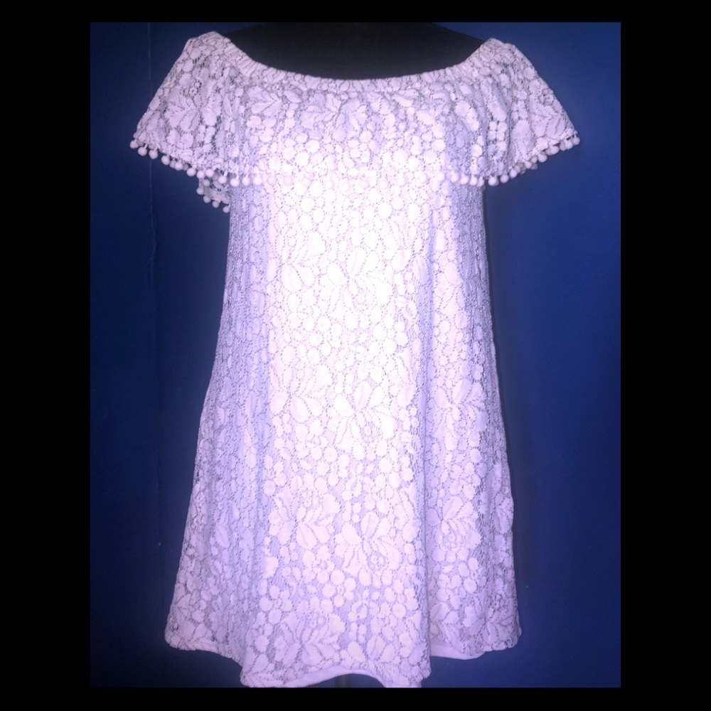 Lily Rose Mini Lace Summer Dress